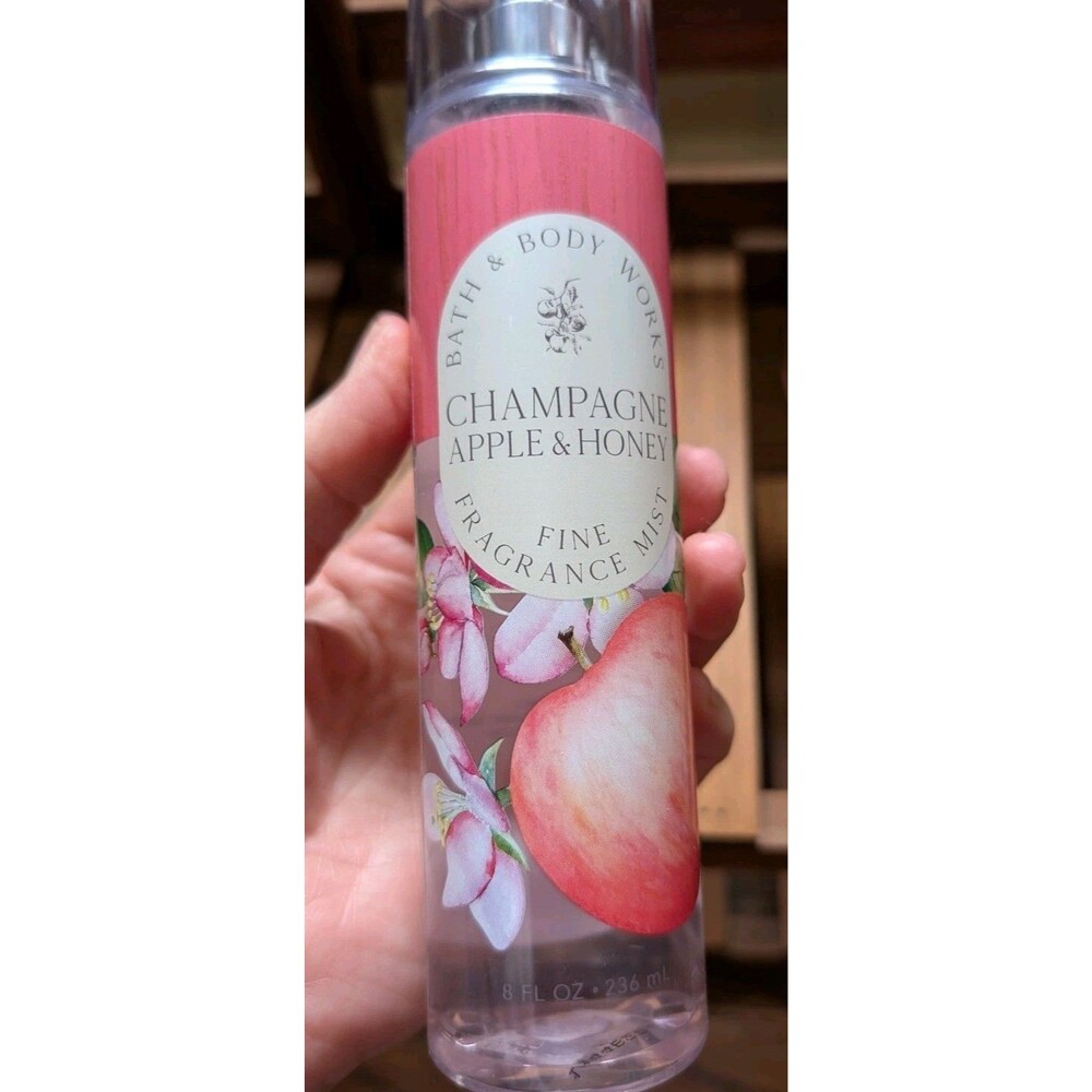 Lot of 2 Bath & Body Works Champagne Apple and Honey Fragrance Mist 8oz  FULL - Picture 3 of 6